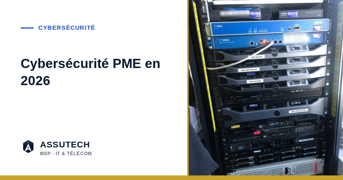 Cybersécurité — Cybersécurité PME en 2026